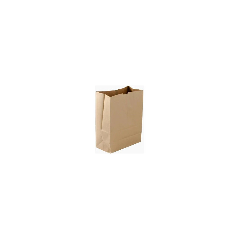 Kraft & White No Handle paper bag (Large)